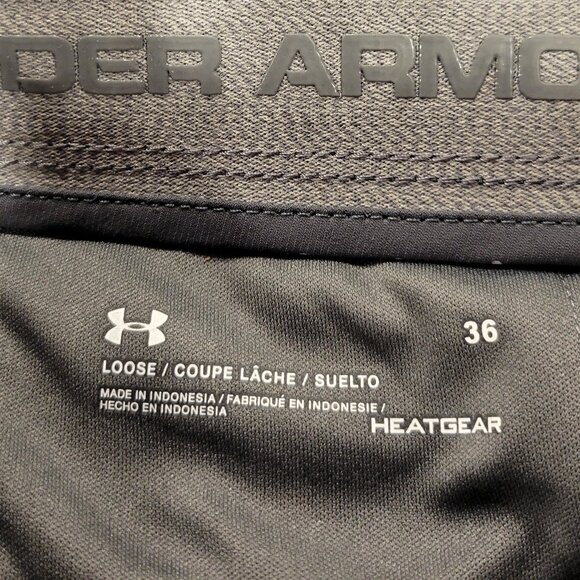 Under Armour Grey Polkadot Shorts, 36 - Picture 4 of 4